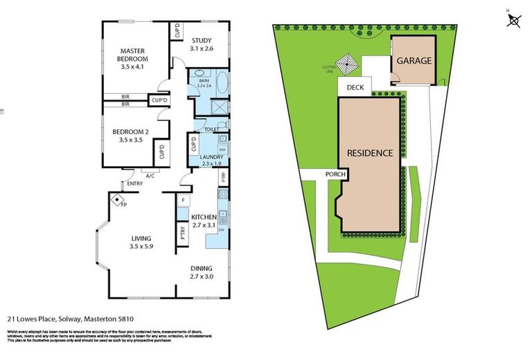 Photo of property in 21 Lowes Place, Solway, Masterton, 5810