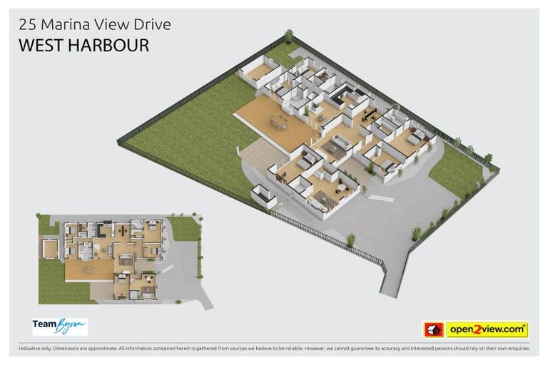 Photo of property in 25 Marina View Drive, West Harbour, Auckland, 0618