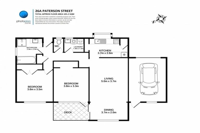 Photo of property in 26a Paterson Street, Frankton, Hamilton, 3204