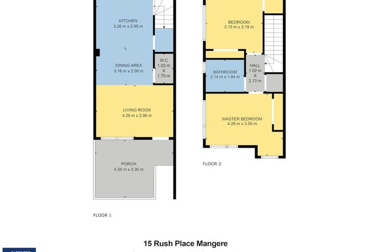 Photo of property in 1/15 Rush Place, Mangere, Auckland, 2022