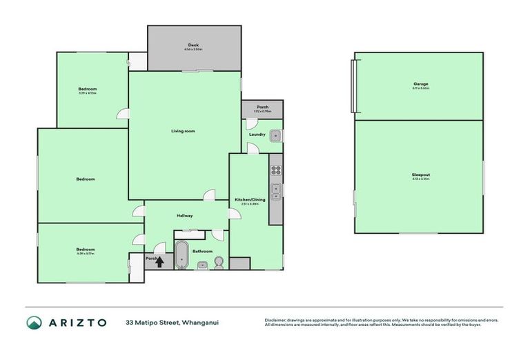 Photo of property in 33 Matipo Street, Castlecliff, Whanganui, 4501