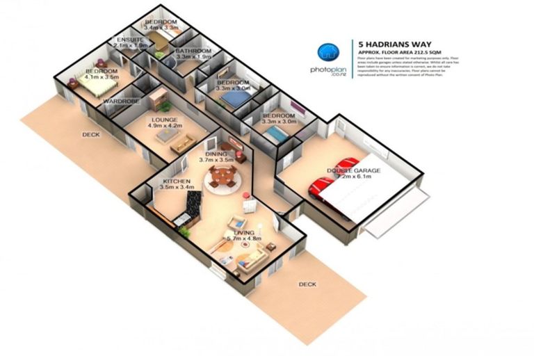 Photo of property in 5 Hadrians Way, Nawton, Hamilton, 3200