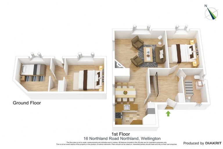 Photo of property in 16 Northland Road, Northland, Wellington, 6012