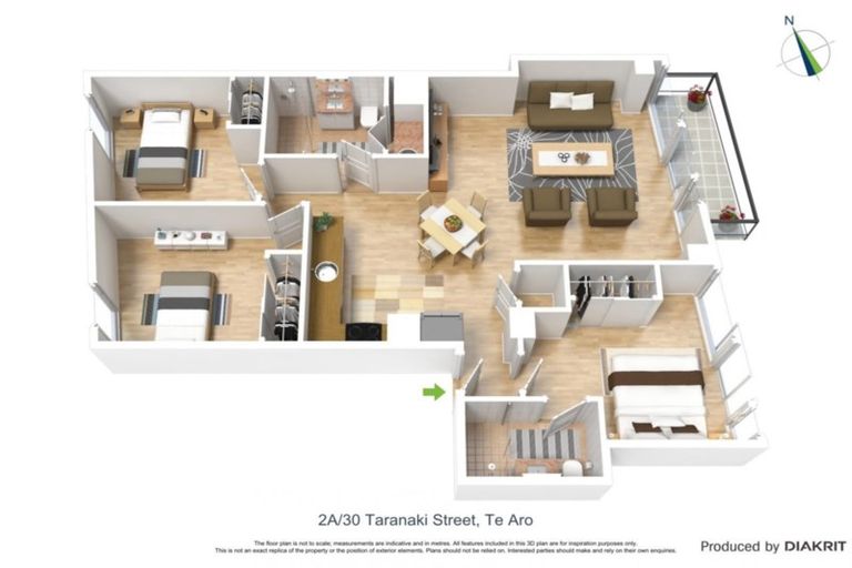 Photo of property in Elevate, 2/30a Taranaki Street, Te Aro, Wellington, 6011