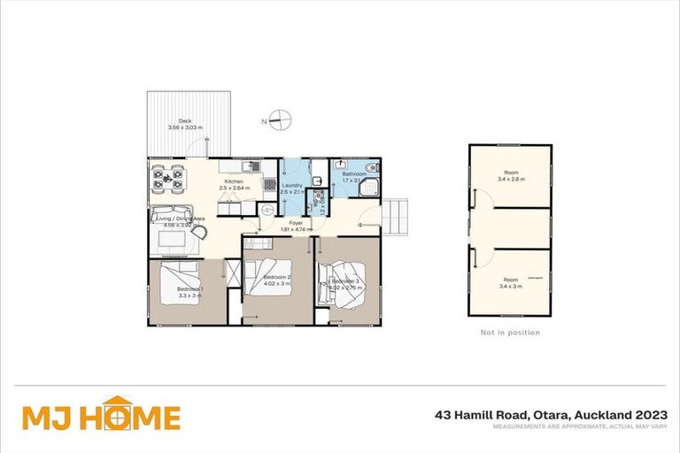 Photo of property in 43 Hamill Road, Otara, Auckland, 2023