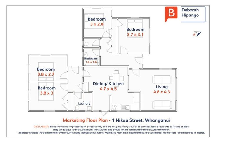 Photo of property in 1 Nikau Street, Tawhero, Whanganui, 4501