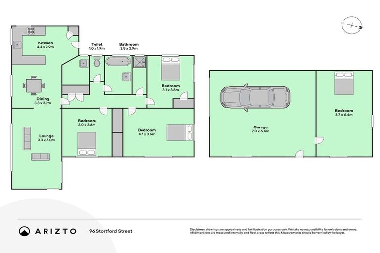 Photo of property in 96 Stortford Street, Ashhurst, 4810