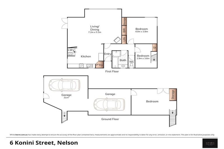 Photo of property in 6 Konini Street, Nelson South, Nelson, 7010