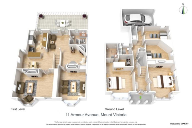 Photo of property in 11 Armour Avenue, Mount Victoria, Wellington, 6011