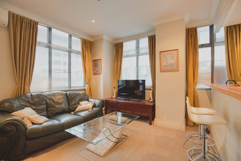 Photo of property in Kelvin House, 4g/16 The Terrace, Wellington Central, Wellington, 6011