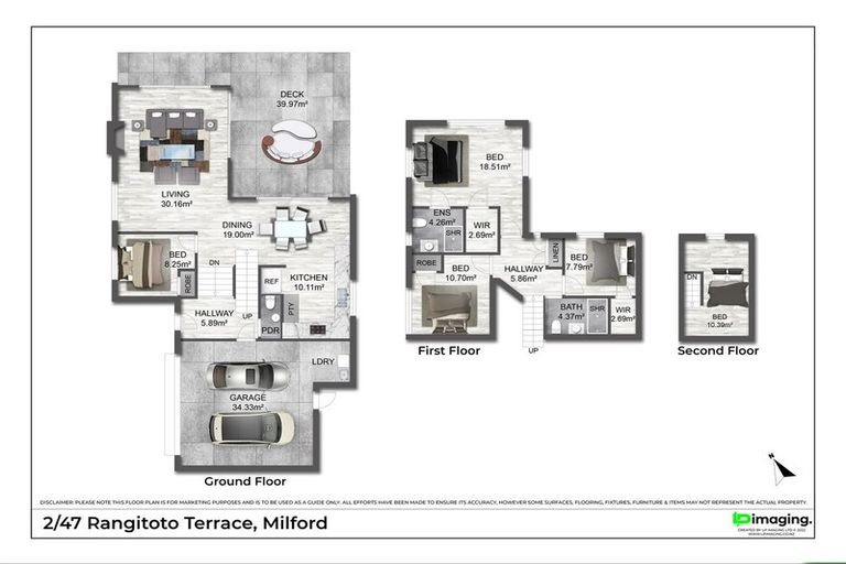 Photo of property in 2/47 Rangitoto Terrace, Milford, Auckland, 0620