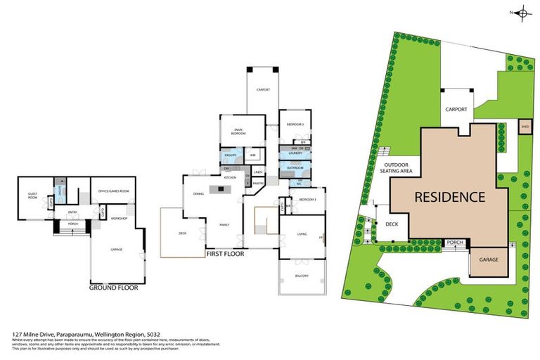 Photo of property in 127 Milne Drive, Paraparaumu, 5032