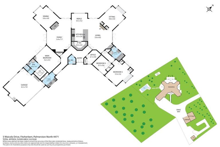 Photo of property in 5 Waicola Drive, Fitzherbert, Palmerston North, 4471