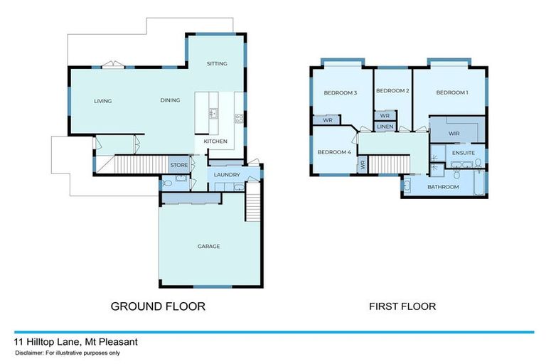 Photo of property in 11 Hilltop Lane, Mount Pleasant, Christchurch, 8081