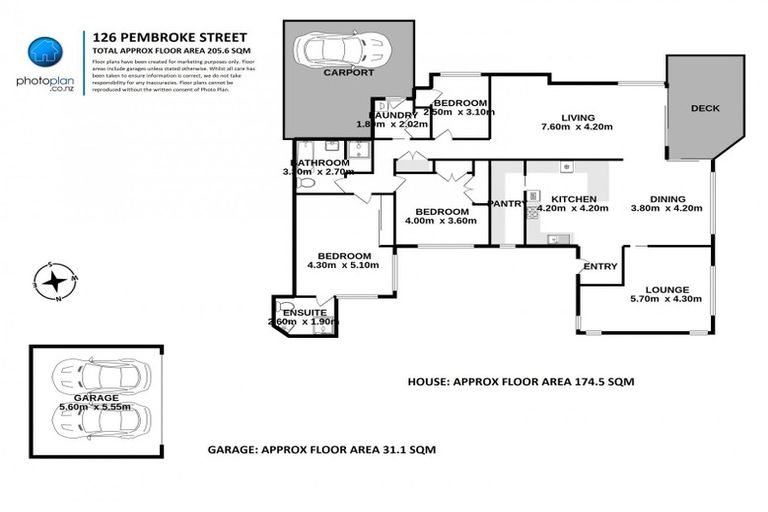Photo of property in 126 Pembroke Street, Hamilton Lake, Hamilton, 3204