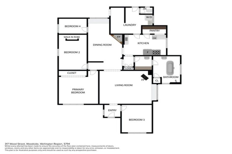 Photo of property in 317 Wood Street, Woodside, Greytown, 5794