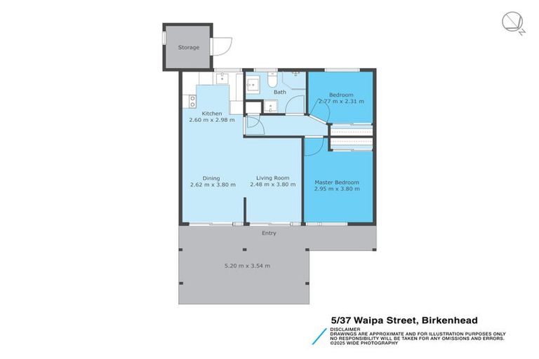 Photo of property in 5/37 Waipa Street, Birkenhead, Auckland, 0626