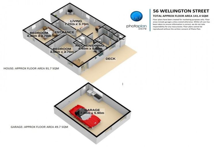 Photo of property in 56 Wellington Street, Hamilton East, Hamilton, 3216