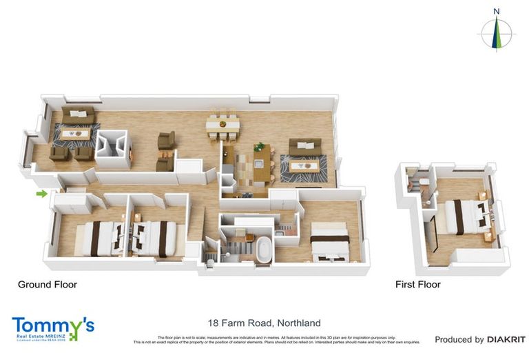 Photo of property in 18 Farm Road, Northland, Wellington, 6012