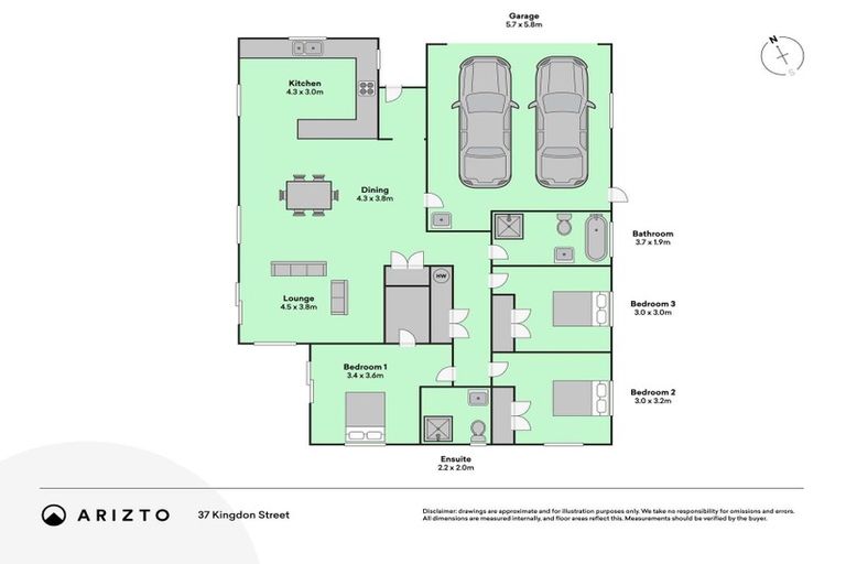 Photo of property in 37 Kingdon Street, Leamington, Cambridge, 3432