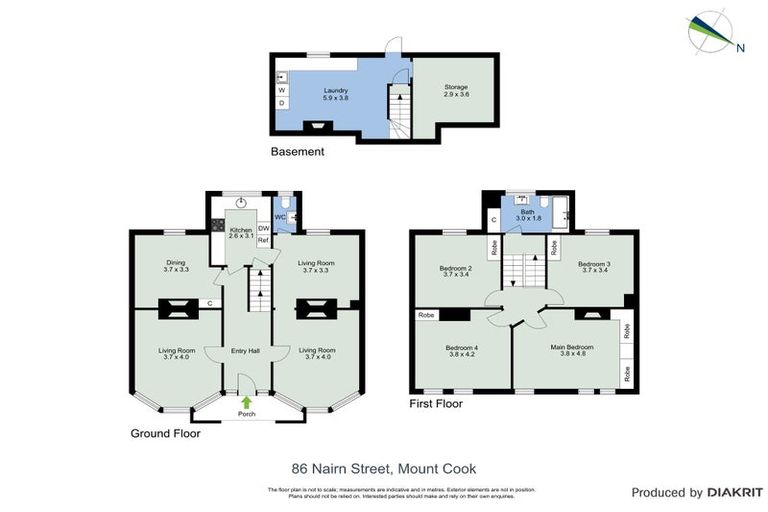 Photo of property in 86 Nairn Street, Mount Cook, Wellington, 6011