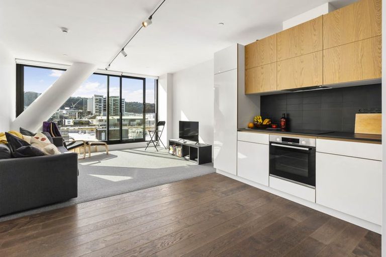 Photo of property in Victoria Lane Apartments, 508/161 Victoria Street, Te Aro, Wellington, 6011