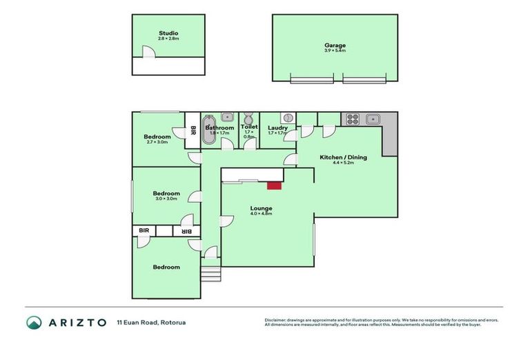 Photo of property in 11 Euan Street, Mangakakahi, Rotorua, 3015