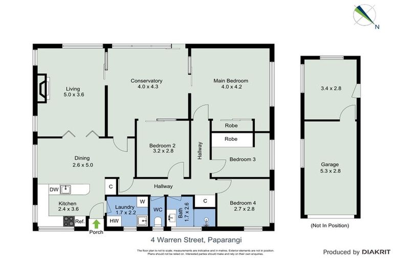 Photo of property in 4 Warren Street, Paparangi, Wellington, 6037