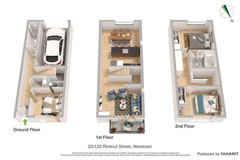 Photo of property in The Altair, 20/120 Rintoul Street, Newtown, Wellington, 6021