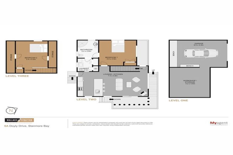 Photo of property in 6a D'oyly Drive, Stanmore Bay, Whangaparaoa, 0932