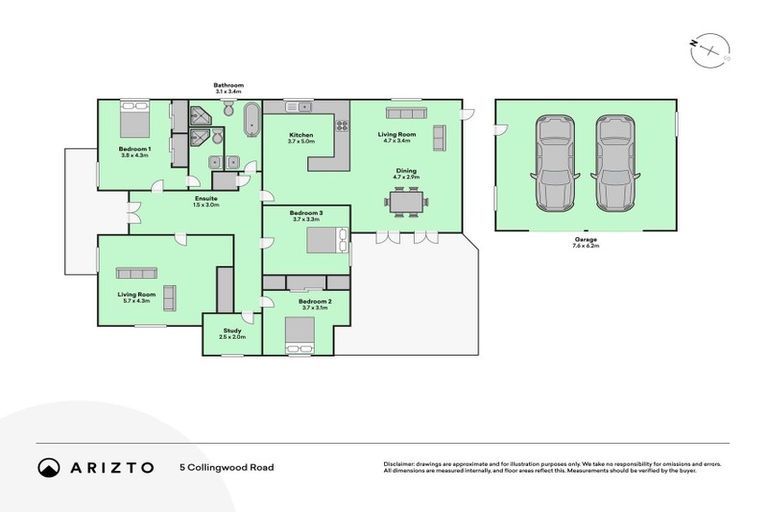 Photo of property in 5 Collingwood Road, Waiuku, 2123