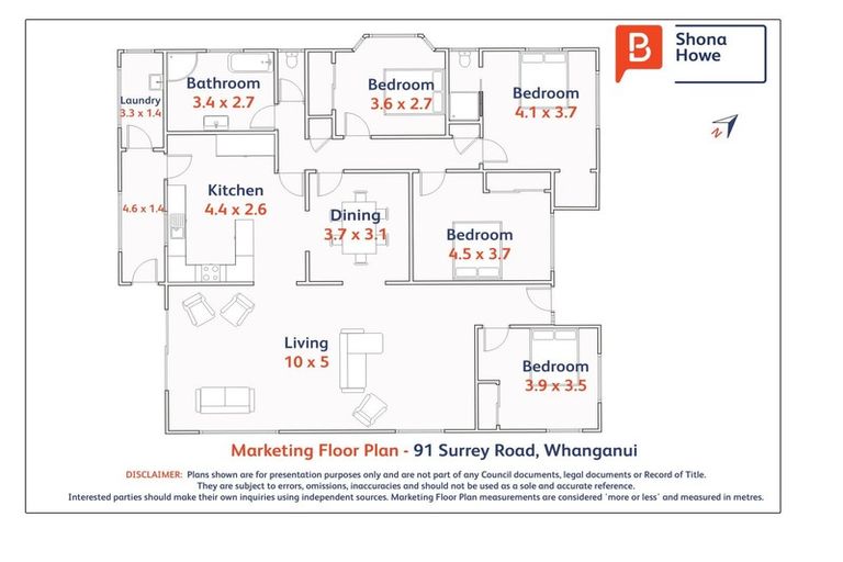 Photo of property in 91 Surrey Road, Springvale, Whanganui, 4501