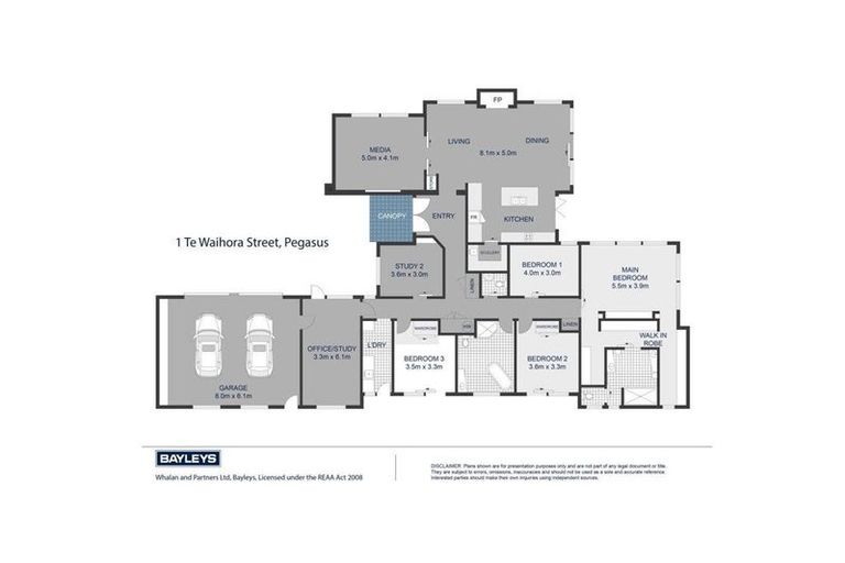 Photo of property in 1 Te Waihora Street, Pegasus, 7612