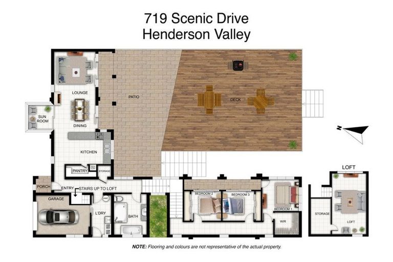 Photo of property in 719 Scenic Drive, Henderson Valley, Auckland, 0612