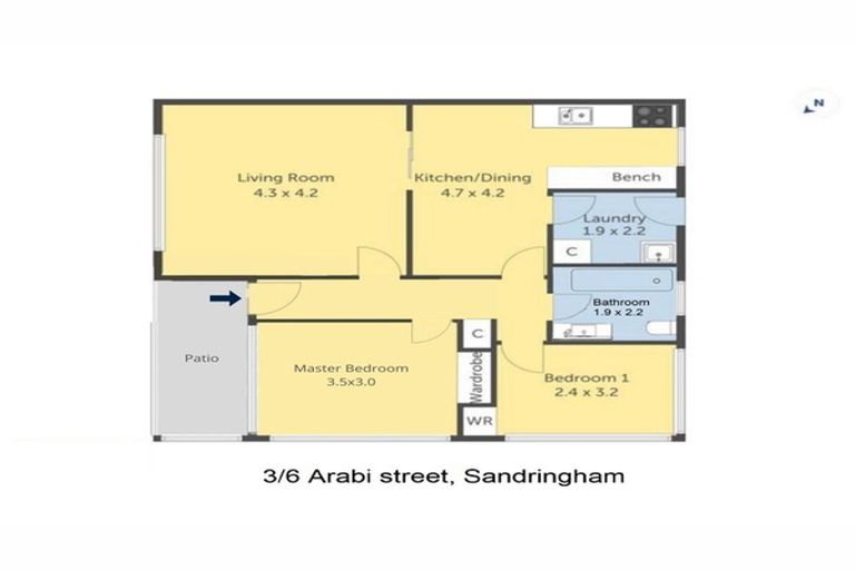 Photo of property in 1/6 Arabi Street, Sandringham, Auckland, 1041