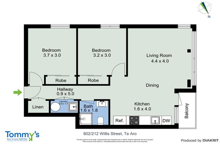 Photo of property in 808/212 Willis Street, Te Aro, Wellington, 6011