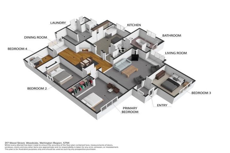 Photo of property in 317 Wood Street, Woodside, Greytown, 5794
