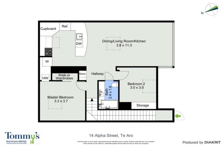 Photo of property in Courtenay Mews Apartments, 16/14 Alpha Street, Te Aro, Wellington, 6011