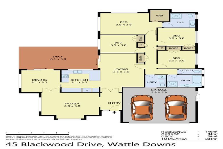 Photo of property in 45 Blackwood Drive, Wattle Downs, Auckland, 2103