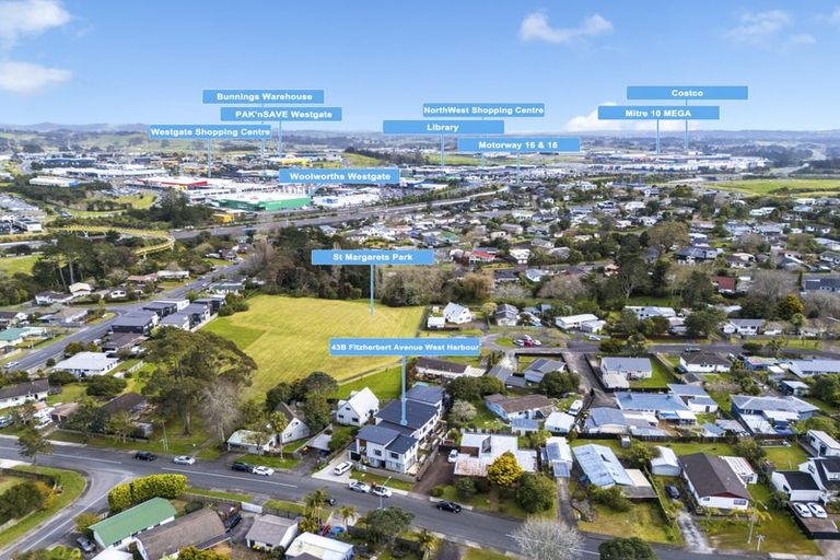 Photo of property in 43b Fitzherbert Avenue, West Harbour, Auckland, 0618