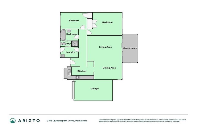 Photo of property in 1/185 Queenspark Drive, Parklands, Christchurch, 8083