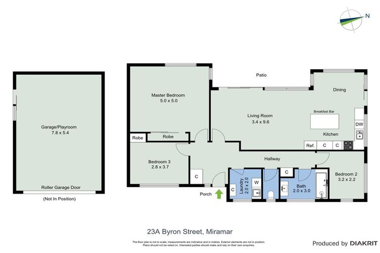 Photo of property in 23a Byron Street, Miramar, Wellington, 6022