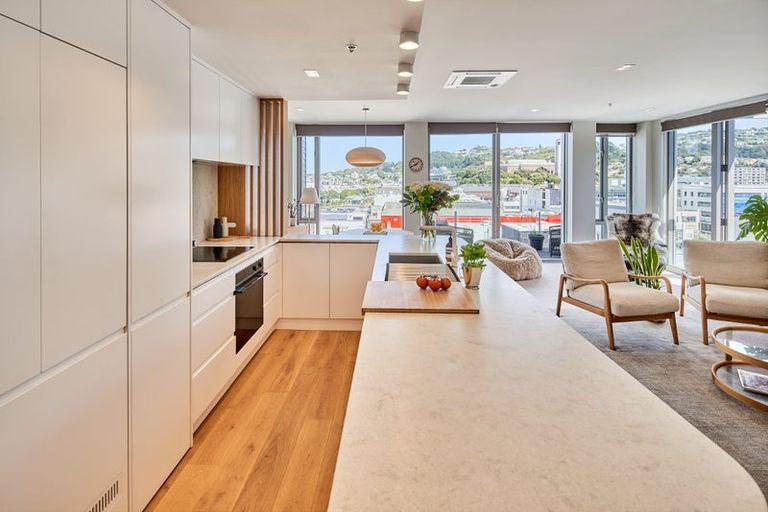 Photo of property in Trinity Apartments, 806/19 College Street, Te Aro, Wellington, 6011