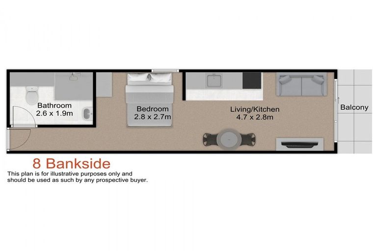 Photo of property in Waldorf Bankside Apartments, 5c/8 Bankside Street, Auckland Central, Auckland, 1010