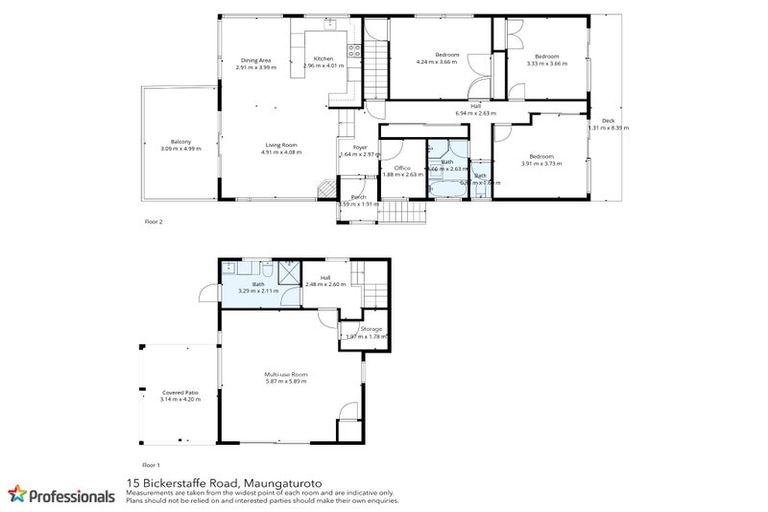 Photo of property in 15 Bickerstaffe Road, Maungaturoto, 0520