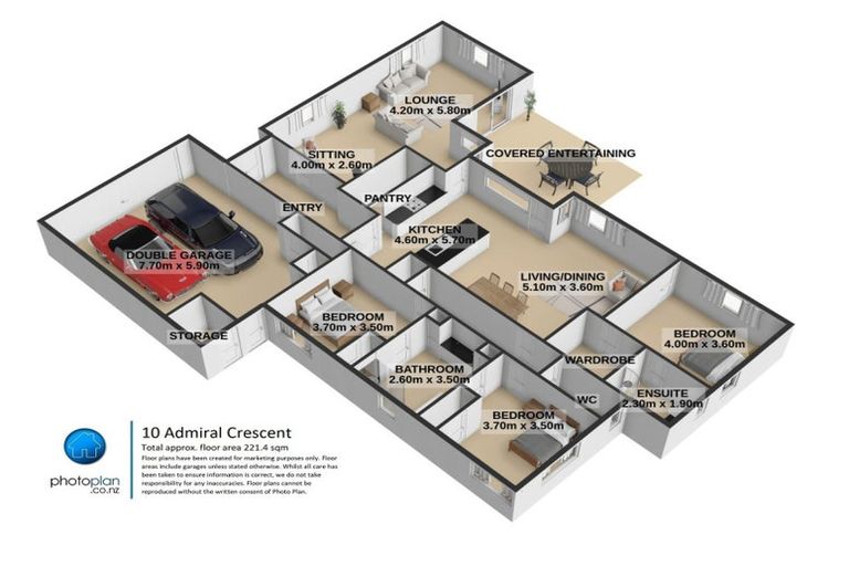 Photo of property in 10 Admiral Crescent, Flagstaff, Hamilton, 3210