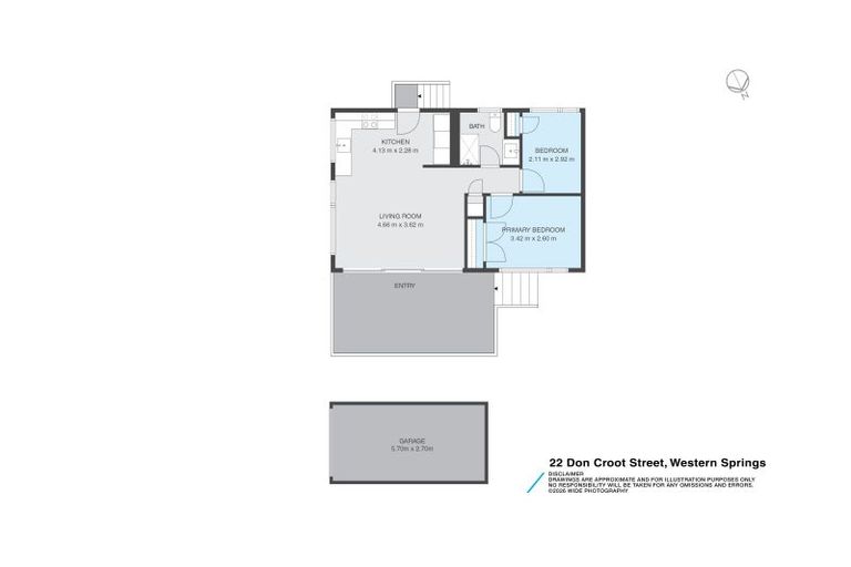 Photo of property in 1/22 Don Croot Street, Morningside, Auckland, 1021