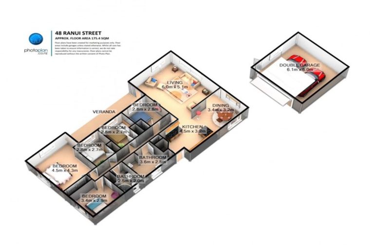 Photo of property in 48 Ranui Street, Dinsdale, Hamilton, 3204