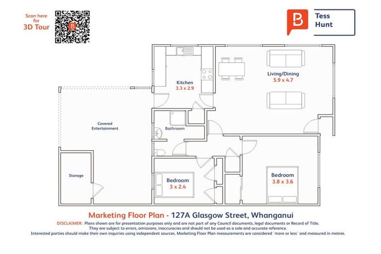 Photo of property in 127a Glasgow Street, Whanganui, 4500