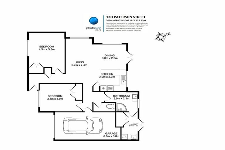 Photo of property in 12d Paterson Street, Frankton, Hamilton, 3204
